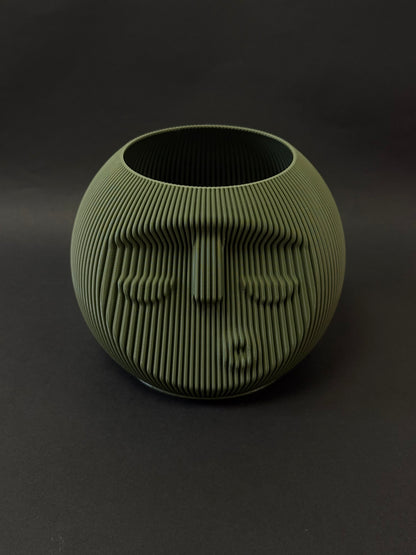 Sleepy Dude Modern Face Planter / Desk Organiser