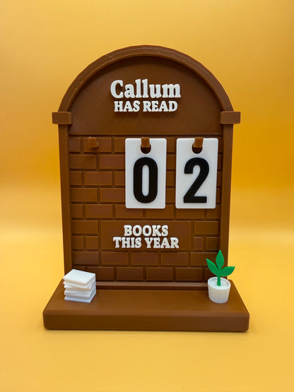 Personalised Milestone Counter Display