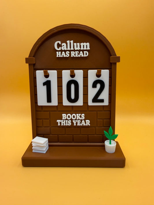Personalised Milestone Counter Display