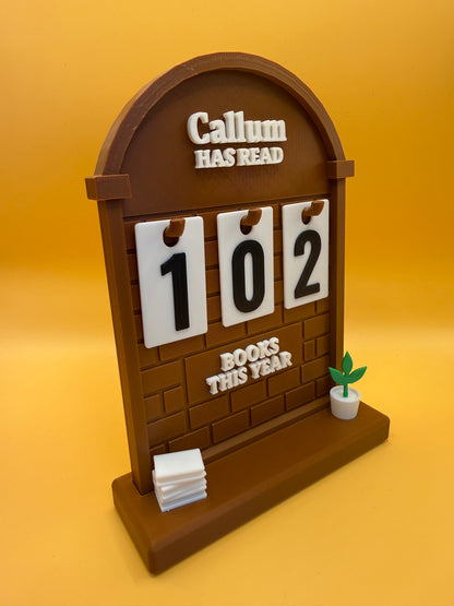 Personalised Milestone Counter Display