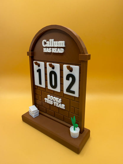 Personalised Milestone Counter Display