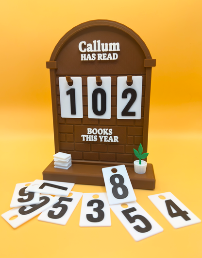 Personalised Milestone Counter Display